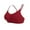 Wine, variant on Plus Size Sports Bra for Women, Casual Women Seamless Sports Bra Wirefree Yoga Bra With Removable Pads for Daily Wear, Size XS-5XL