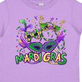 thumbnail image 4 of Inktastic Mardi Gras Masks and Beads Boys or Girls Toddler T-Shirt, 4 of 5