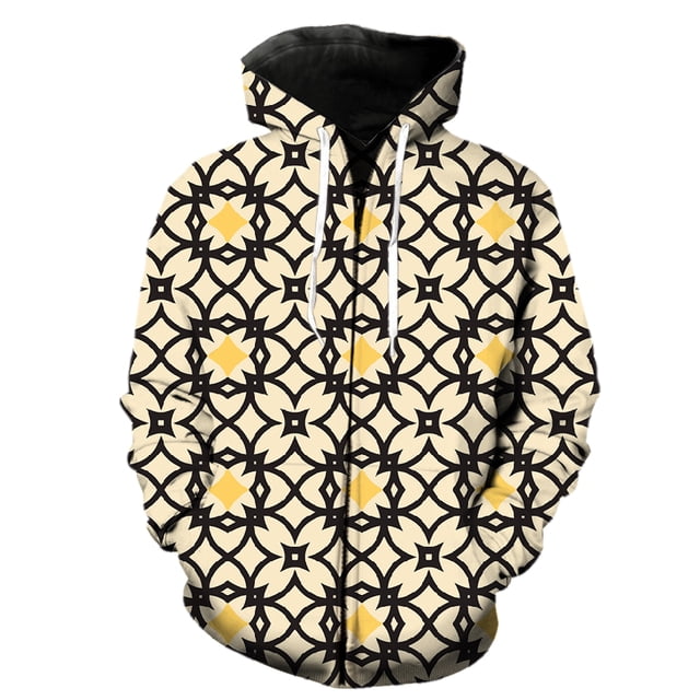 Sudadera con capucha y cremallera para hombre, estilo étnico exótico retro, chaquetas y tops, gran oferta 2024, sudaderas informales de gran tamaño de hip hop para primavera