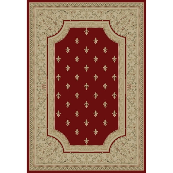 Concord Global Trading Imperial Collection Fleur De Lys Area Rug