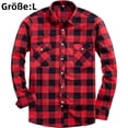 thumbnail image 1 of Camisas de hombre, camisas casual de cuadros, camisas de manga larga., 1 of 5