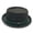Army green, variant on Summer Breathable Mesh Pork Pie Hat, Lightweight Straw Fedora Bowler Sun Hat for Men, Packable Crushable Beach Travel Hat