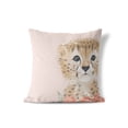 thumbnail image 2 of Lil Leopard Pink Throw Pillow, 2 of 3