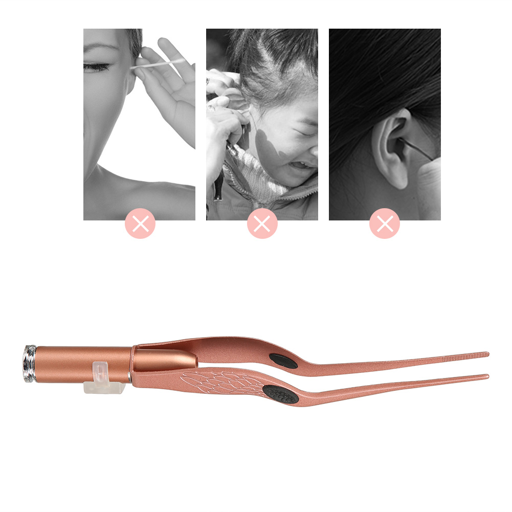 Kritne LED Ear Wax Pick,Ear Wax Pick,USB Charging LED Light Ear