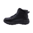 thumbnail image 3 of Bota escolar Audaz para niño de corte piel negro Balu con ajuste combinado, 3 of 3