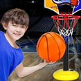 thumbnail image 4 of Kids Mini Basketball Stand Set Hoop Backboard Game Sports Training Toy Indoor Outdoor, 4 of 8