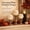 White 3-piece set, variant on VAJUSO White Pumpkin Candle Holders 3 Pack, Rustic Wooden Pedestal Candle Stand for Halloween Thanksgiving Farmhouse Fall Mantel Table Decor