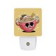 thumbnail image 1 of Ramen Luz nocturna LED con sensor de anochecer a amanecer para dormitorio, baño, pasillo, escaleras - Lámpara LED nocturna de enchufe, 0.5W - 1 pieza, 1 of 6