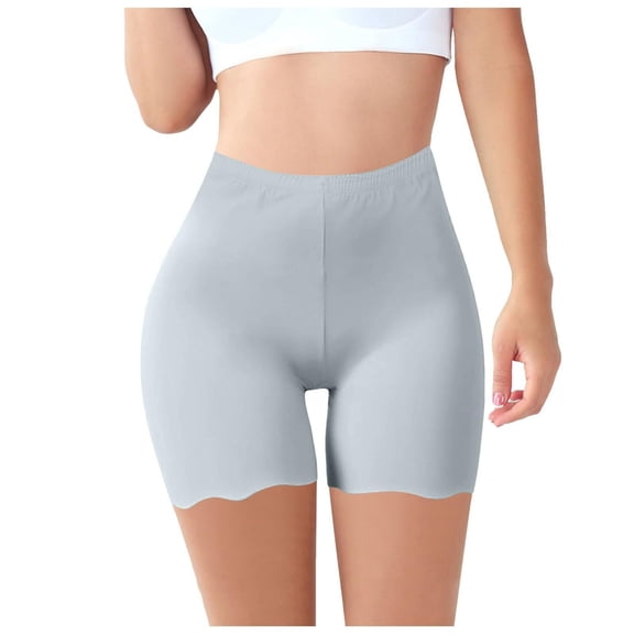 Aofany Women's Plus Size Boyshort Briefs Underwear Anti Chafing Female Boxers Women's Boxers Slip Short Under Dresses Comfy Breathable Cotton Underpants