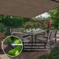thumbnail image 4 of Toldo de jardín Tela de malla perforada Fácil de colgar Protección UV Transpirable Protección solar Pérgola de jardín 2x3m, 4 of 5