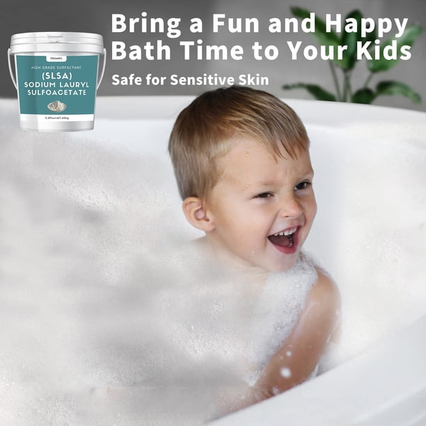 3.2 Pound SLSA Powder for Making Bath Bombs, Premium SLSA Sodium
