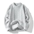 thumbnail image 2 of Men's Winter Fashion Comfortable Sweater Coat Long Sleeve Warm Knit Outerwear for Casual Style and Daily Comfort Men Casual Dress Sweater Long Sleeve Hoodie Mens Long Hooded Sweatshirt, 2 of 4