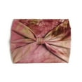 thumbnail image 3 of Bandanas for Women Women's Tie Dye Rainbow Wide Yoga Sports Sweatband Head Scarf for Women Red One Size, 3 of 3