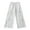 White, variant on Ndbuld Womens Cargo Pants with Pockets High-Waist Lace-Up Drawstring Straight Leg Cargo Belt Pocket Pants L,Black