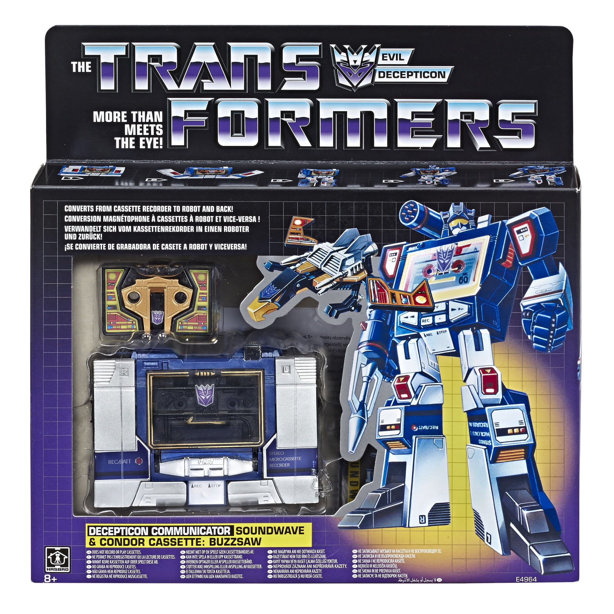 Transformers: Vintage G1 Soundwave and 