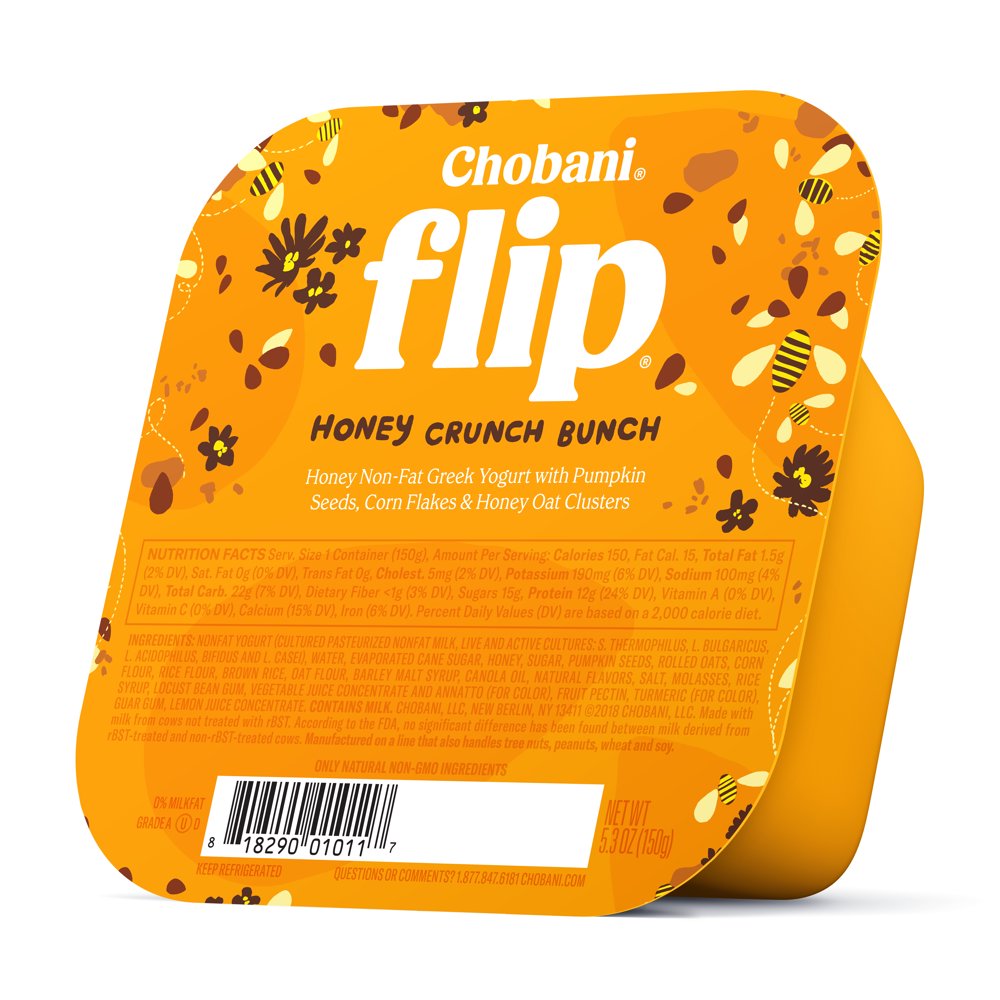 Chobani, Flip Low Fat Honey Bunch Crunch Greek Yogurt, 5.3 Oz