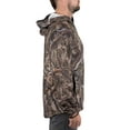 thumbnail image 3 of Men's Camo Hunting Performance Hoodie Pullover Sweatshirt by Mossy Oak, Sizes S-3XL, 3 of 8