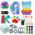 thumbnail image 1 of ITFABS Decompression Toy Set with Tie-dye Bubble, Infinite Cube Accessory, 1 of 1