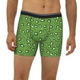 thumbnail image 2 of Picia Kiwi Fruit Pattern Men's Athletic Long Leg Briefs , Performance Stretch Underwear，Moisture-Wicking, 2 of 7
