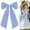 Blue, variant on Event & party supplies,Large Bow For Room Decor 40x24 Inches Satin Ribbon Tie Birthday Decorations Giant Hanging Wall Decor For Ballerina Girls