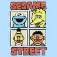 thumbnail image 2 of Men's Sesame Street Four Panels Pals Graphic T-Shirt, 2 of 4