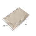 thumbnail image 3 of Boovnll Diatomaceous Bath Rug, Super Absorbent Quick Dry, Rubber Backing Non Slip ,Washable Bathroom Floor Mats, Shower Rug For In Front Of Bathtub,Shower Room (16x24), 3 of 7