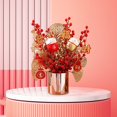 thumbnail image 3 of Cateissary Traditional Chinese New Year Ornaments Bonsai Entryway Decor for Home Desk Flores artificiales, 3 of 6