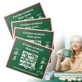 thumbnail image 2 of Dyfzdhu Mahjong Card Large Size（Green）, 2 of 6