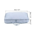 thumbnail image 2 of Uxcell Packing Cube, Luggage Travel Organizer Suitcase Compression Packing Cube, Blue, 2 of 6