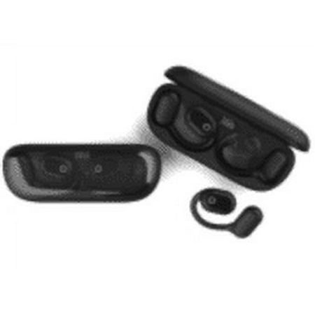 tzumi probuds open ear earbuds, in-ear headphone type, with charging case, black, 6 count