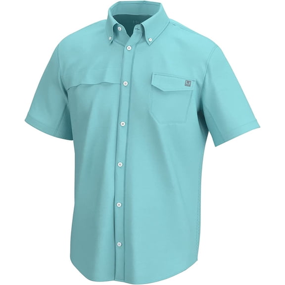 Huk Tide Point Short Sleeve Island Paradise Medium