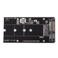 thumbnail image 2 of Tarjeta Vertical Tarjeta Vertical B Key M.2 NGFF SSD a tarjeta adaptadora convertidora SATA de 2,5 pulgadas 2230-2280, 2 of 7