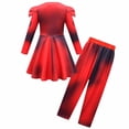 thumbnail image 3 of Red Rise of Red Costume for Women, Halloween Cosplay Dress with Long Sleeve Skirt and Pants for Party and Themed Events, Anime Cosplay, 3 of 8
