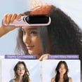 thumbnail image 7 of Soumake Cordless Hair Straightener Brush – 3-Temp Adjustable, Fast Heating Negative Ion Hot Brush & Detangling Comb, 7 of 7