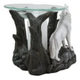 thumbnail image 4 of Ebros White Wolf Howling Electric Oil Burner Tart Warmer Statue Night Light, 4 of 7