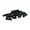 thumbnail image 6 of Renovators Supply Black Butterfly Flush Door Hinges 2.75" L Wrought Iron Antique Ornate Rust Resistant Vintage Kitchen Cabinet Door Flush Mount Hinges w/Screws Pack of 2, 6 of 13