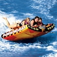 thumbnail image 2 of Airhead Rock Star 3 Person Inflatable U Shape Water Sport Boating Towable Tube, 2 of 4