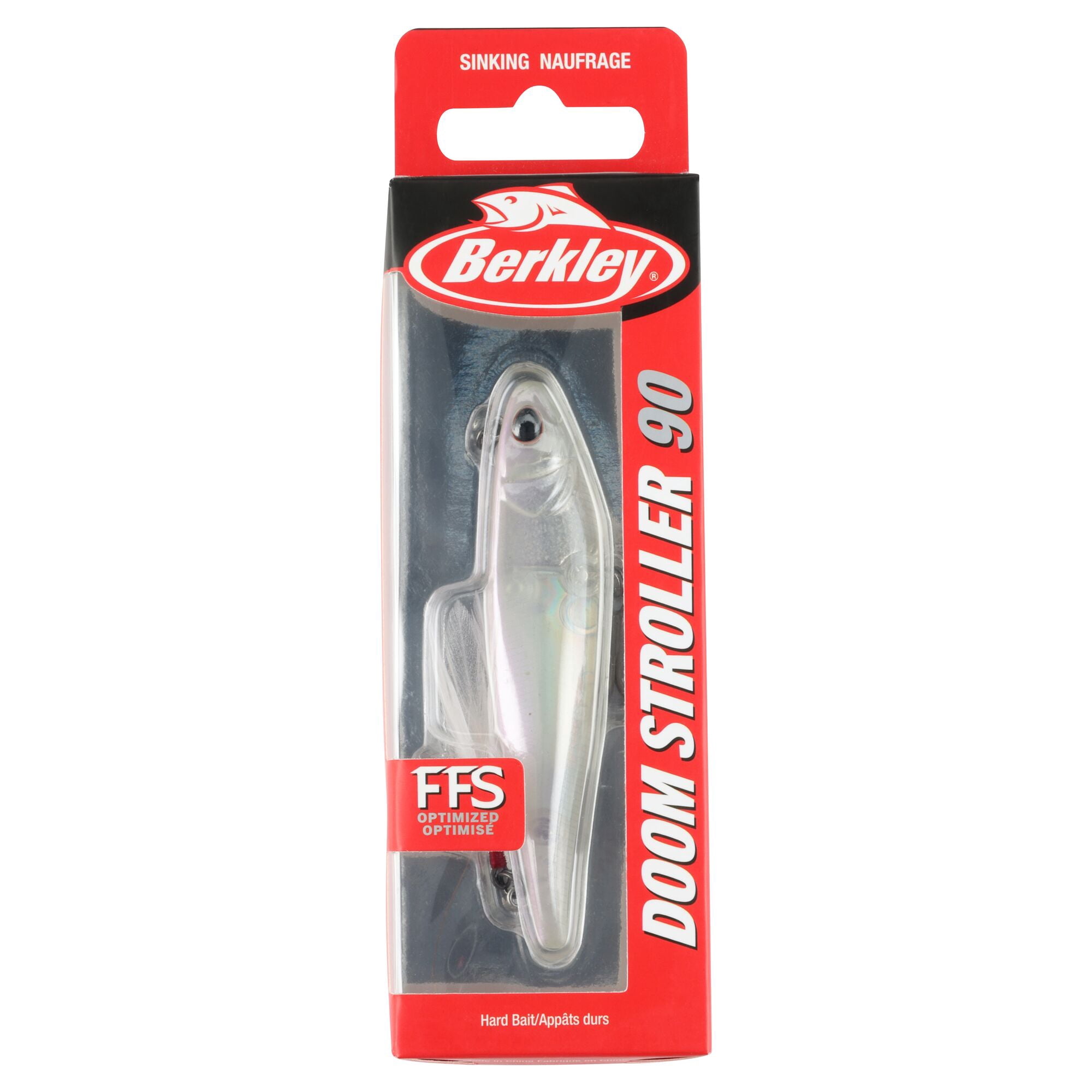 Berkley Doom Stroller Fishing Lure, 3.5 in, Broken Glass (1-count)