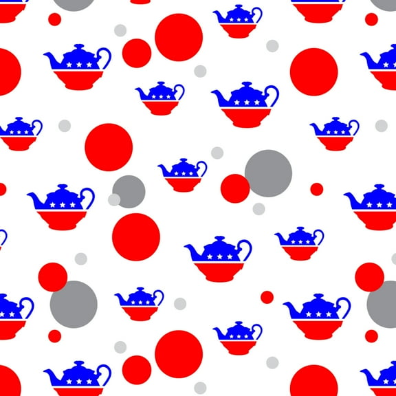 Tea Party Movement Political Premium Gift Wrap Wrapping Paper Roll