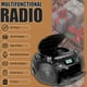 thumbnail image 2 of Reproductor de casetes de CD Retekess TR630 con radio AM FM USB SD, 2 of 9
