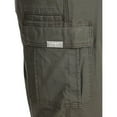 thumbnail image 6 of Wrangler Men's and Big Men's Relaxed Fit Cargo Pants With Stretch, 6 of 10