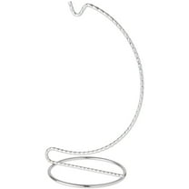 Bard's Twisted Silver Ornament Stand, 6" H x 2.625" W x 2.625" D, Pack of 12