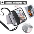 thumbnail image 2 of Clear Bag Stadium Approved for Women,Crossbody Bag Purse Shoulder Bags with Front Pocket and Adjustable Strap for Concerts Festival Sports Events,Clear, 2 of 7