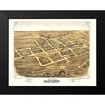 thumbnail image 2 of Ruger 18x15 Black Modern Framed Museum Art Print Titled - Manteno Illinois - Ruger 1869, 2 of 5