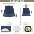 thumbnail image 2 of Table Lamps 3 Color 10 Way Dimmable LED Nightstand Lamp for Bedroom, Living Room, Home Office Little Ghosts Eating Candy Medium, 2 of 7
