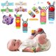 thumbnail image 1 of Baby Kids Socks Plush Rattle Toys Wrist Rattle Baby Toy 0-12 Months Infant Animal Sock Foot Finder Toy Cute Baby Socks heqiyong LED, 1 of 2