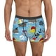 thumbnail image 1 of Balery Pirate Marine Animals Calzoncillos bóxer para hombre, ropa interior de algodón suave y transpirable con cinturilla de nailon-XX-Large, 1 of 5