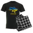 thumbnail image 6 of CafePress - Cool Ukraine Flag Ukrainian Pride Native H Pajamas - Men's Dark Loose Fit Cotton Pajama Set, 6 of 7