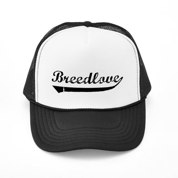 CafePress - Breedlove (Vintage) - Adjustable Unisex Printed Trucker Hat with Mesh Back