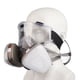 thumbnail image 5 of Cubierta facial de Gas, protector de goma reutilizable, protector de pintura de media cara para polvo, soldadura química, pulido, carpintería, 5 of 5